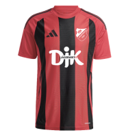 adidas Striped 24 Fan Trikot Rot Schwarz