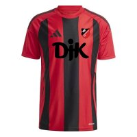 adidas Striped 24 Fan Trikot Rot Schwarz S
